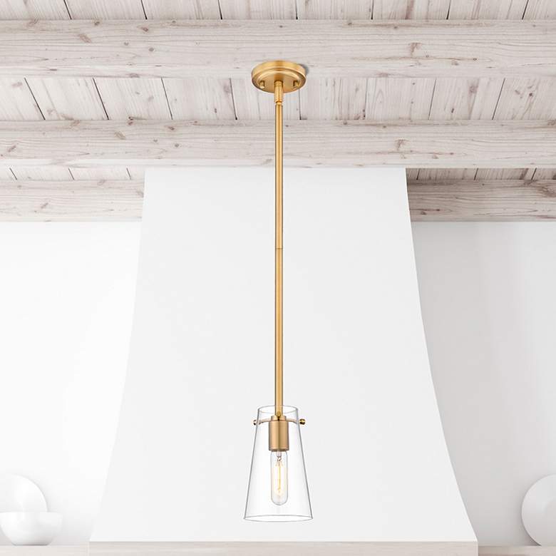 Image 1 Kira by Z-Lite Modern Gold 1 Light Pendant