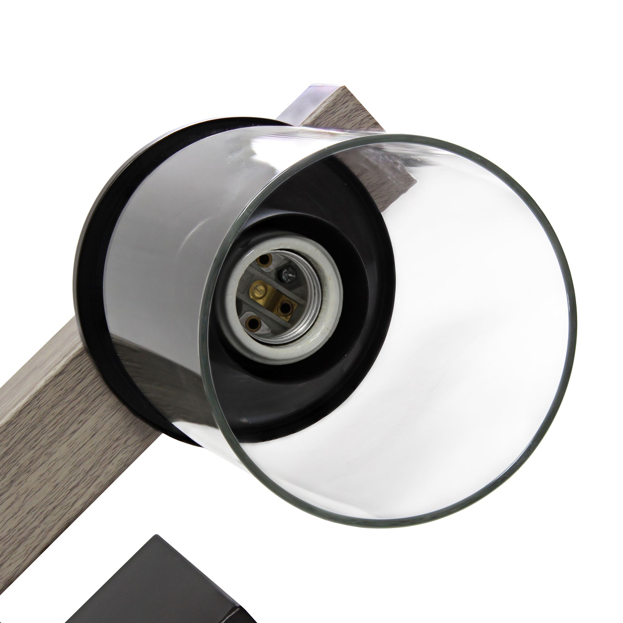 Kirby 22" Wide Gray Wood 3-Light Vanity Bath Light in scene