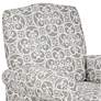 Thumbnail3 of Kirby Gray Manual Push Back Recliner Chair more views