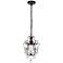 Kirin 11 1/4" Wide Oil-Rubbed Bronze Crystal Mini Pendant