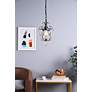 4_Kirin 11 1/4" Wide Oil-Rubbed Bronze Crystal Mini Pendant more views