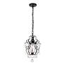 5_Kirin 11 1/4" Wide Oil-Rubbed Bronze Crystal Mini Pendant more views