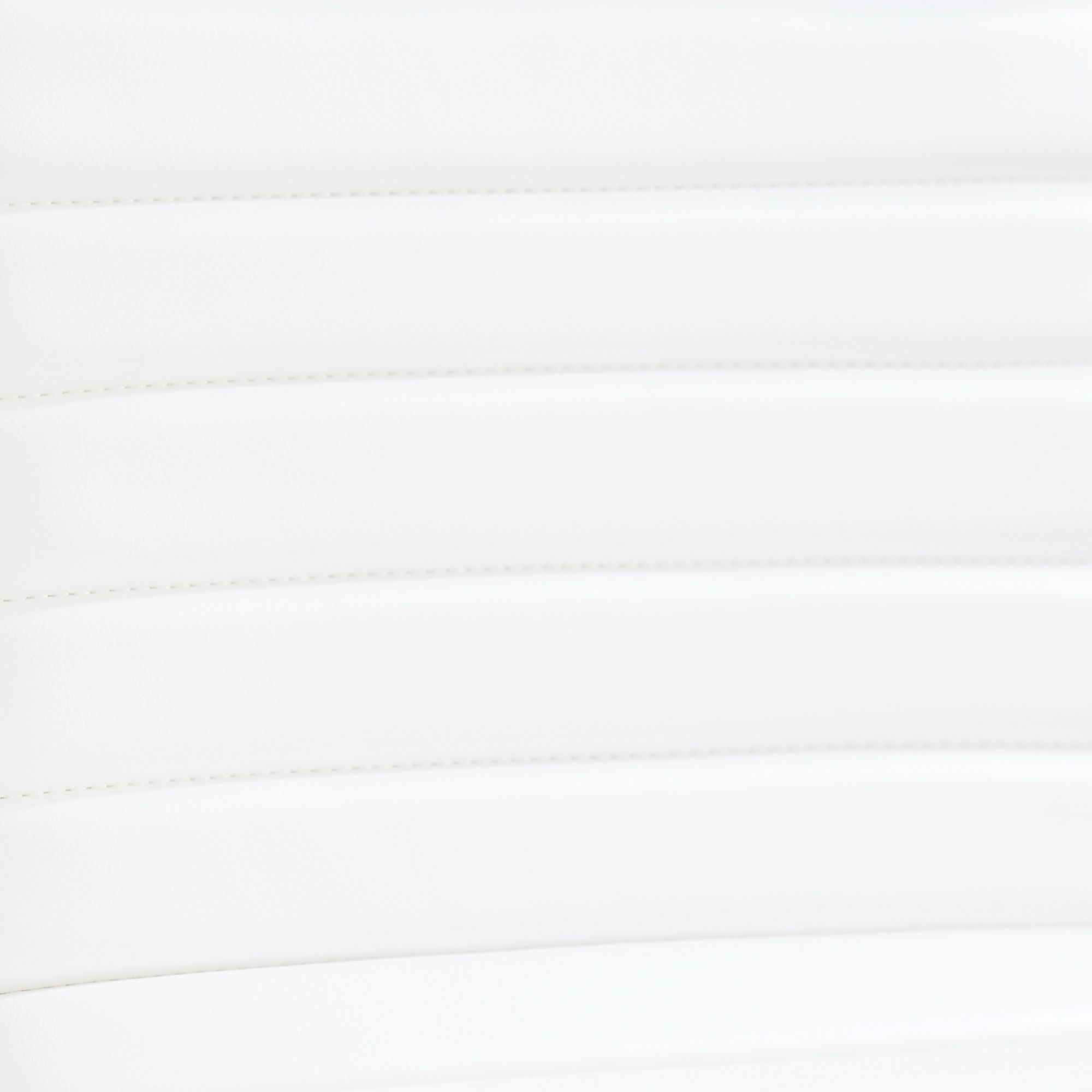 Kirk Low Back Armless White Office Chair