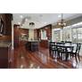 4_Kirkland by Z-Lite Rustic Mahogany 3 Light Flush Mount more views