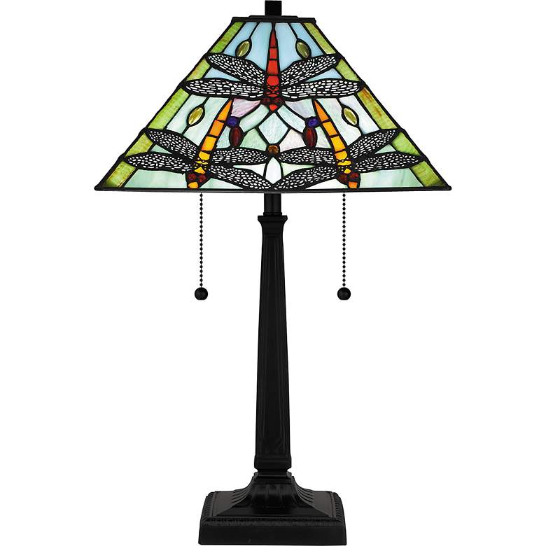 Image 2 Kirkwood 2-Light Matte Black Table Lamp more views