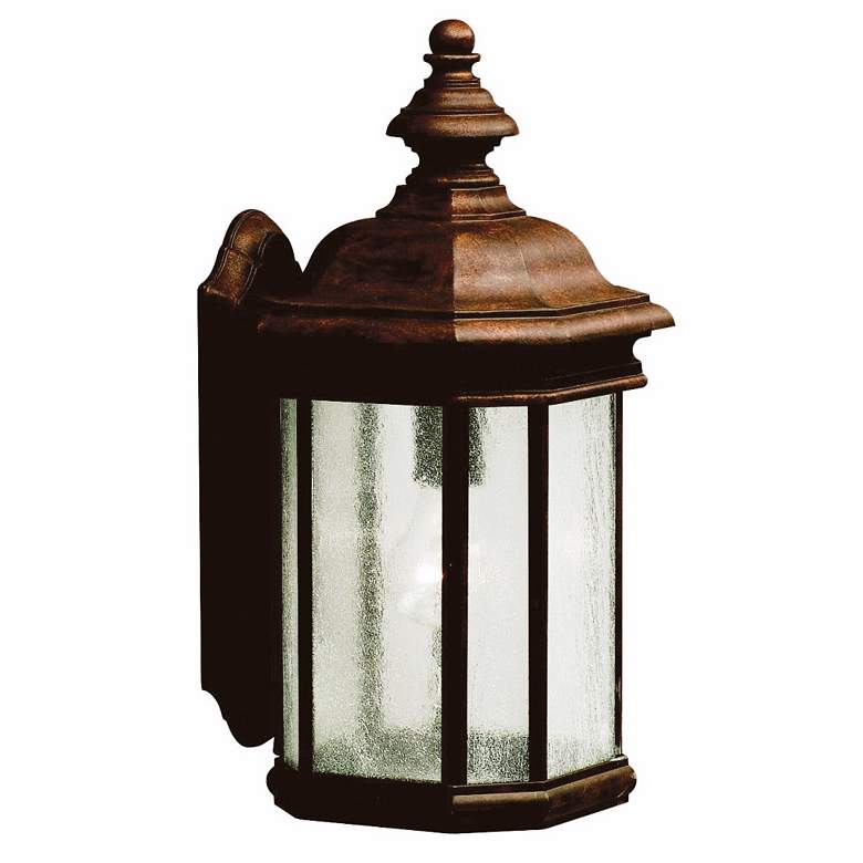 Image 1 Kirkwood Tannery Bronze 17" High Outdoor Wall Light
