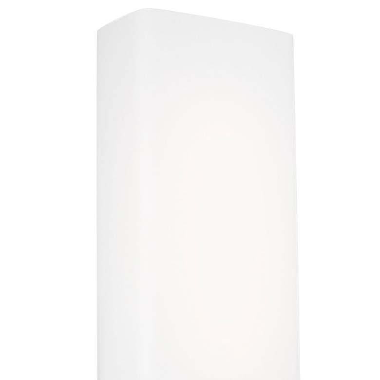 Image 2 Kisdon 16 1/4" High Natural Brass LED Wall Sconce more views