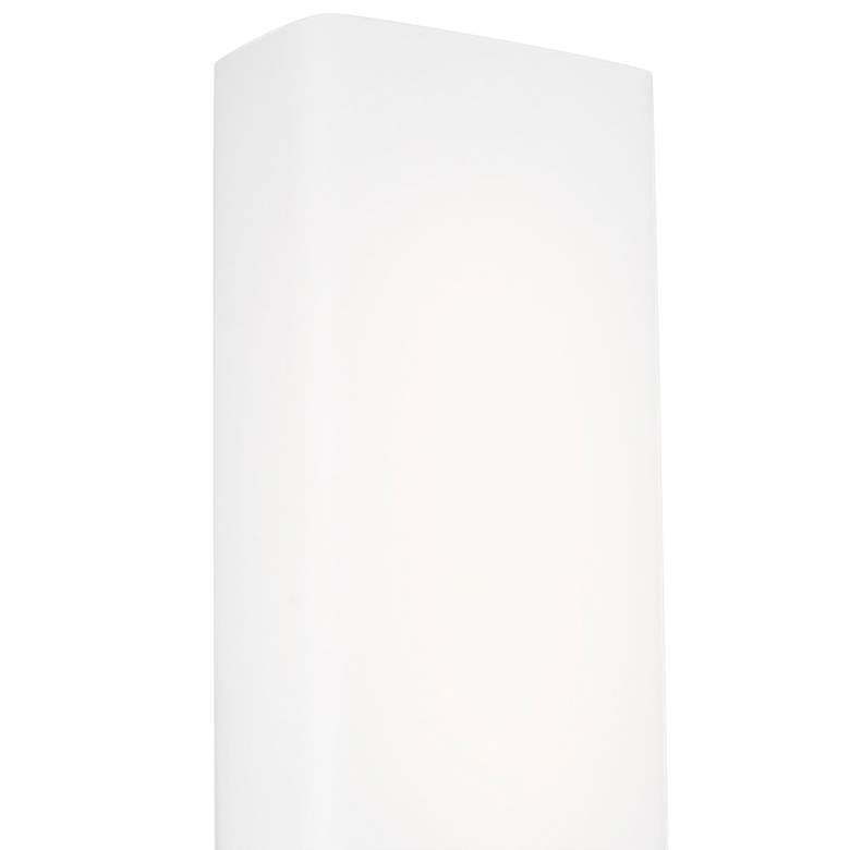 Image 2 Kisdon 16 1/4" High Polished Nickel LED Wall Sconce more views
