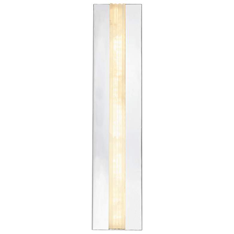 Image 1 Kismet 23" High Polished Nickel LED Wall Sconce