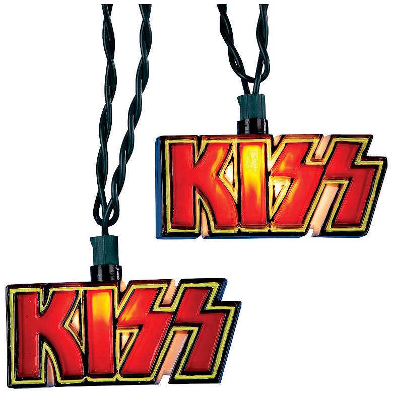 Image 1 KISS 10-Light String of Party Lights