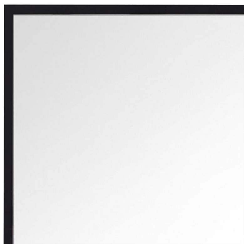 Image 2 Kit Midnight Black 24 inch x 36 inch Rectangular Wall Mirror more views