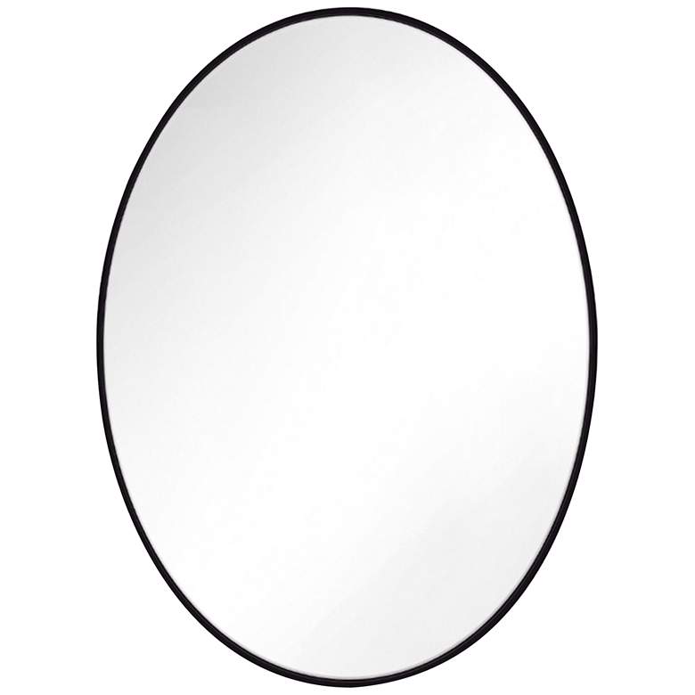 Image 1 Kit Midnight Black 36" x 24" Oval Wall Mirror