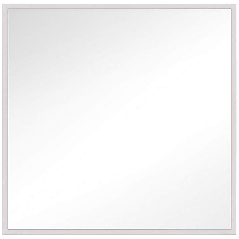 Image 1 Kit Polished Nickel 28" Square Wall Mirror