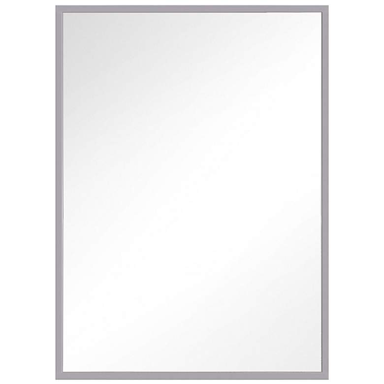 Image 1 Kit Satin Nickel 24" x 36" Rectangular Wall Mirror