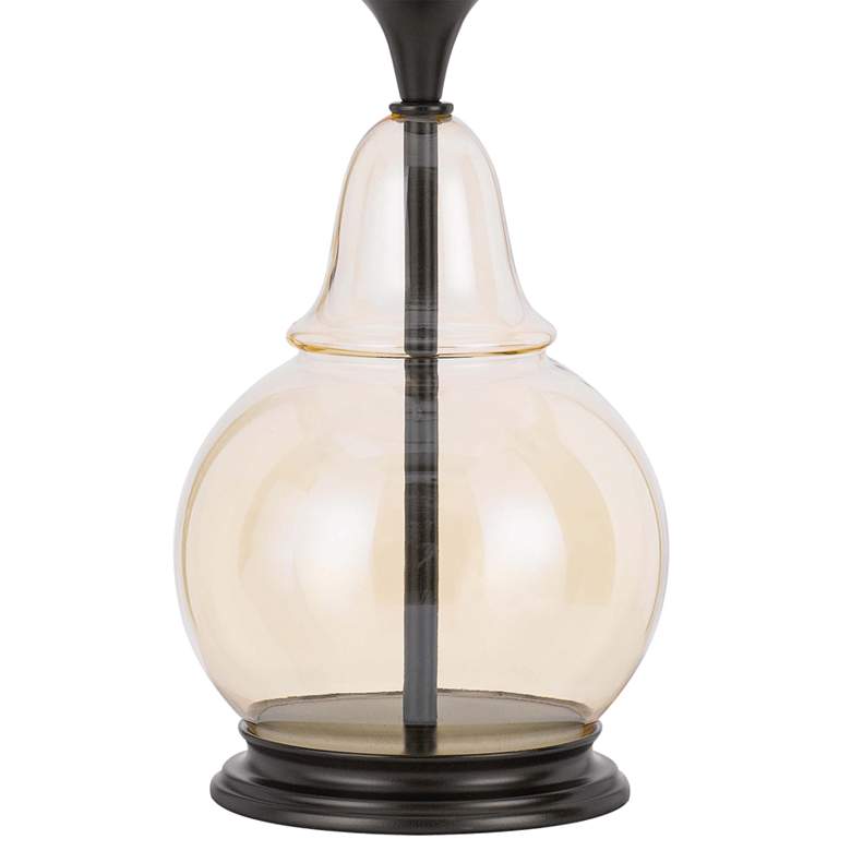 Image 5 Kittery Clear Glass Pear-Shaped Table Lamp more views
