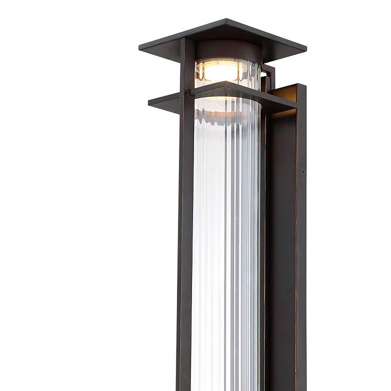 Image 2 Kittner 26" High Oil-Rubbed Bronze Outdoor Wall Light more views