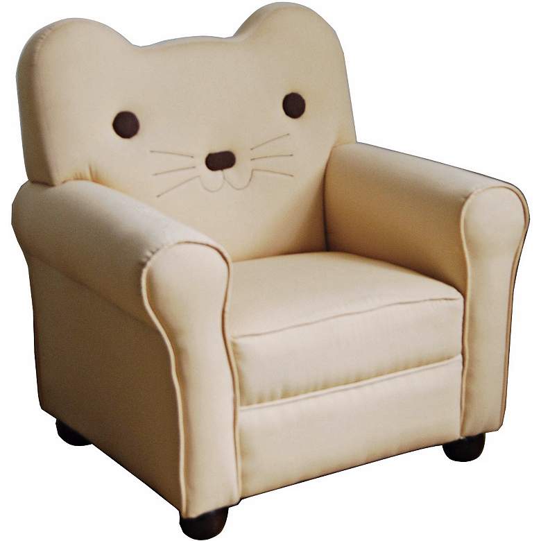 Image 1 Kitty Kat Yellow Kids Chair