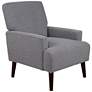 1_Kiwi Boucle Gray Fabric Accent Chair
