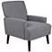 Kiwi Boucle Gray Fabric Accent Chair