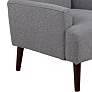 3_Kiwi Boucle Gray Fabric Accent Chair more views