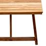 Klaire 79" Wide Rectangular Teak Wood Patio Dining Table