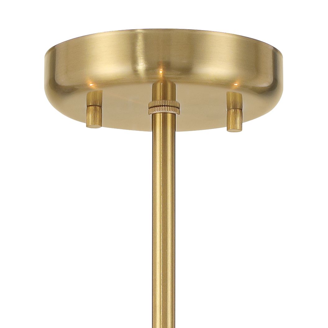 Image 5 Klara 30" Soft Gold 12-Light LED Modern Sputnik Semi-Flush more views