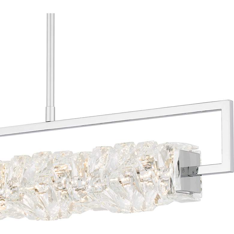 Image 6 Klass Integrated LED Polished Chrome Island Light more views