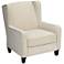 Klaussner Caleb Venice Cream Occasional Accent Chair