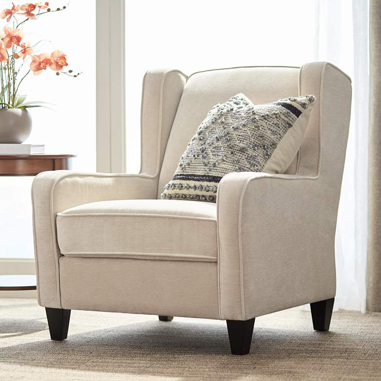Image 1 Klaussner Caleb Venice Cream Occasional Accent Chair