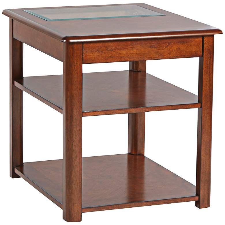 Image 1 Klaussner Madden Cherry End Table