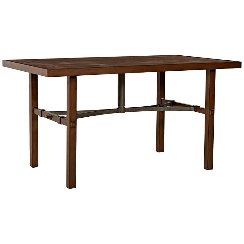 Image 1 Klaussner Trisha Yearwood Coffee Outdoor Dining Table