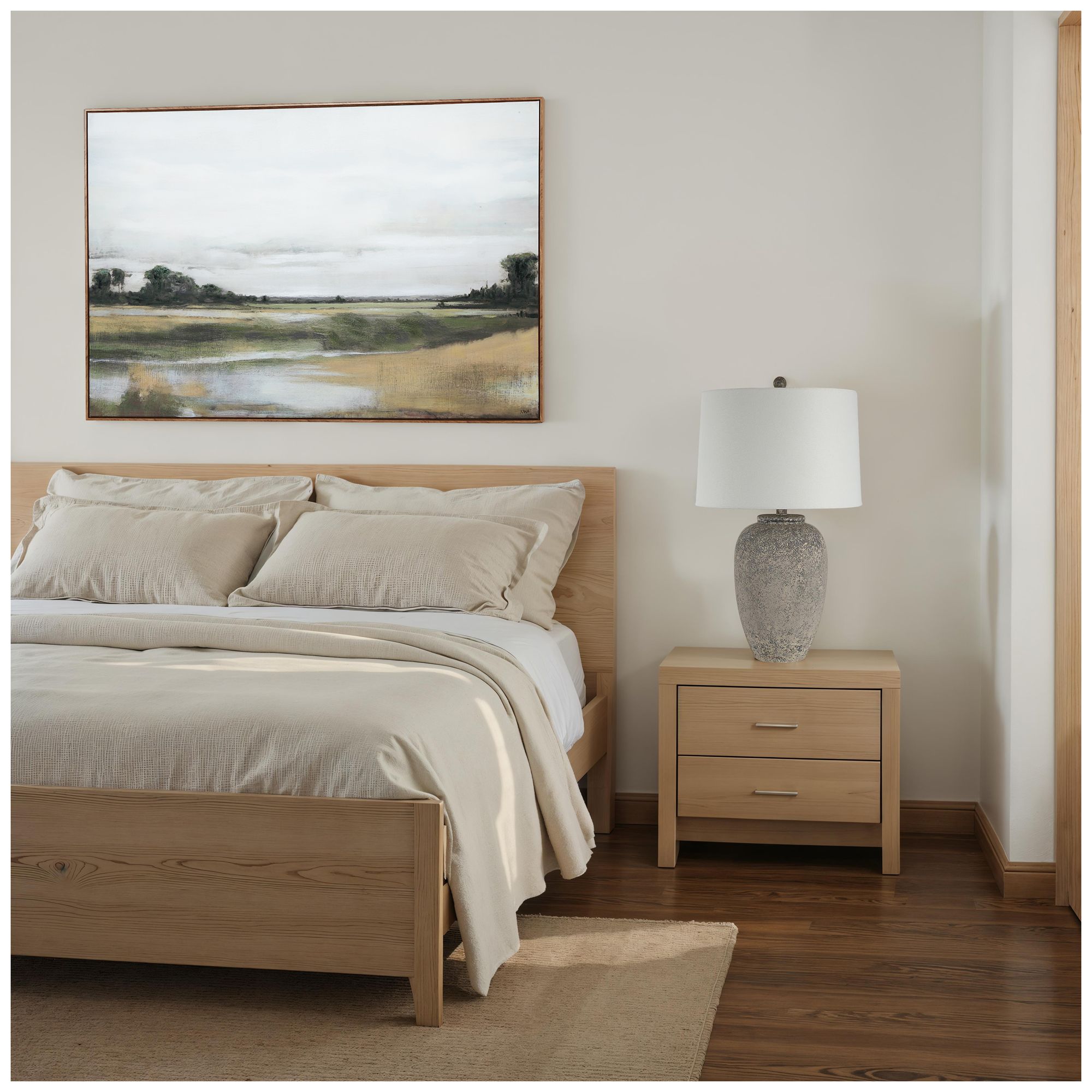 Image 4 Klay 27.0" Height Table Lamps, Natural Brown more views