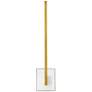 Klee 19 1/2" High Natural Brass LED Wall Sconce