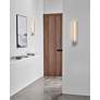 4_Klee 19 1/2" High Polished Nickel LED Wall Sconce more views