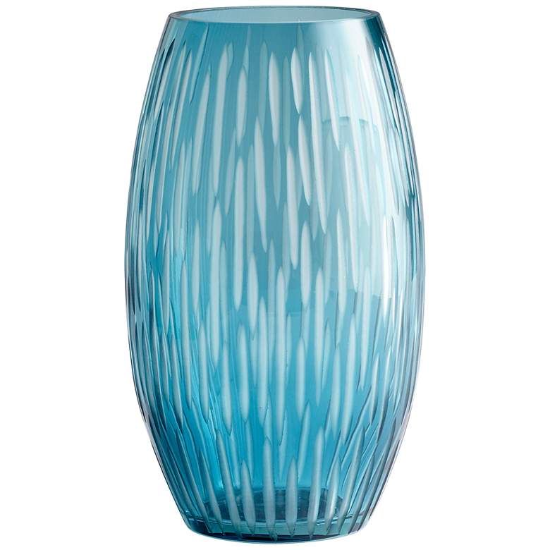 Image 1 Klein 12 inch High Large Modern Glass Vase by Cyan Design