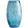 Klein 12" High Large Modern Glass Vase by Cyan Design