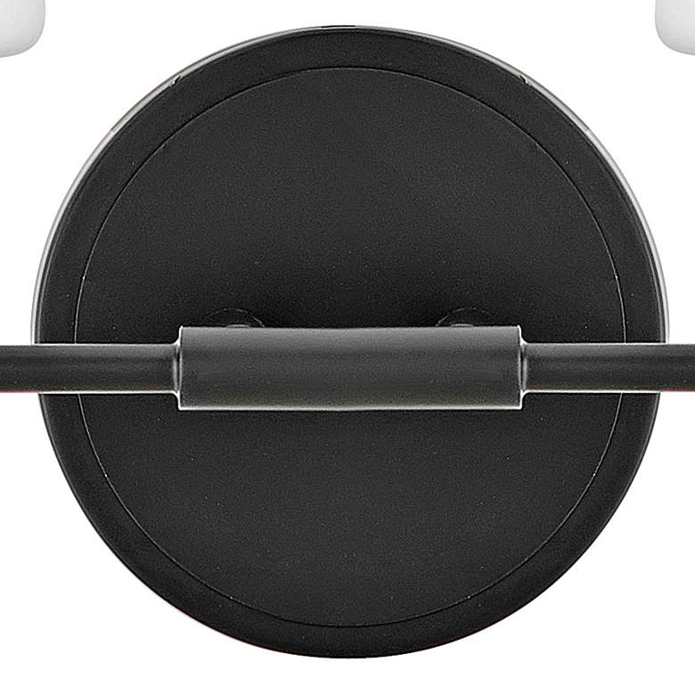 Image 5 Kline 33" Wide Black Steel 4-Light Bath Light more views