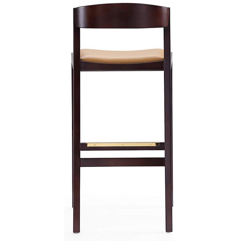 Image 7 Klismos 30 1/2 inch Camel Faux Leather Bar Stool more views