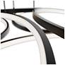 4_Klover 3.88"H x 32"W 1-Light Pendant in Black more views