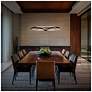 7_Klover 3.88"H x 32"W 1-Light Pendant in Black more views