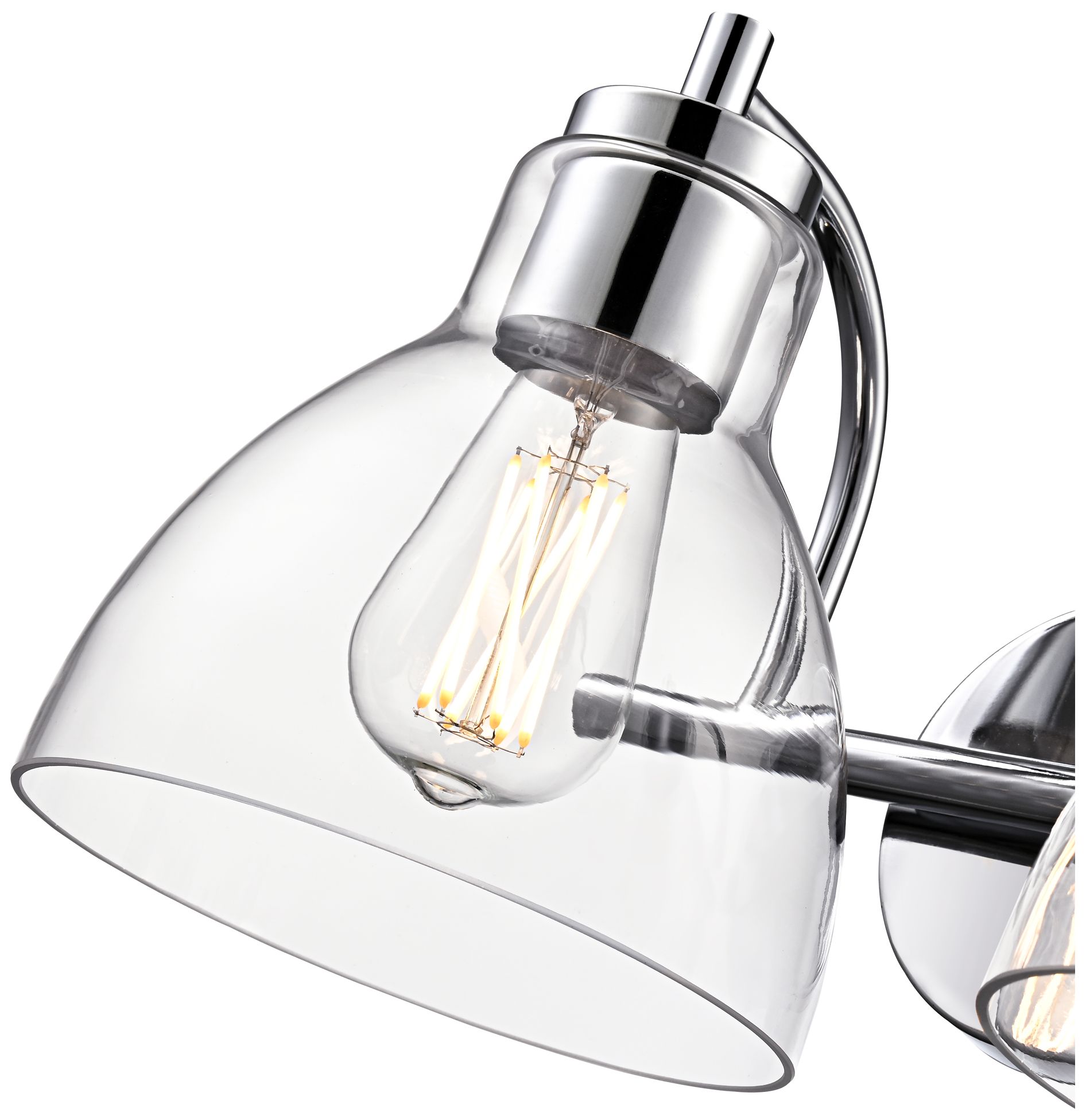 Image 7 Knightsdale 17.5" Wide 2-Light Vanity in Chrome more views