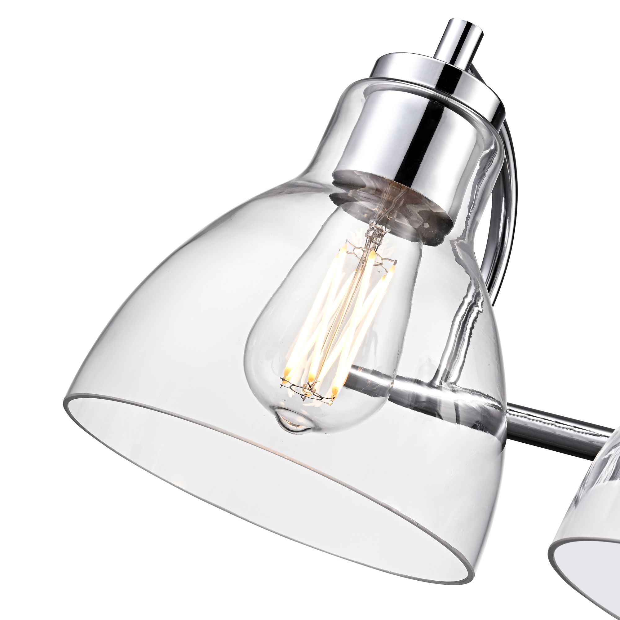 Image 6 Knightsdale 25.25" Wide 3-Light Vanity in Chrome more views