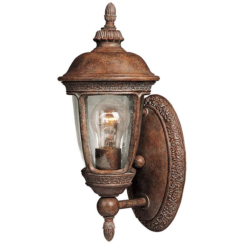 Image 1 Knob Hill Collection 14" High Outdoor Wall Light