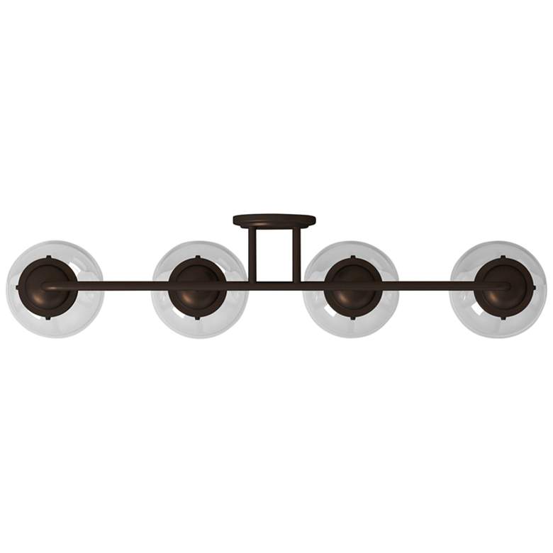 Image 6 Knoll 33" Wide Oil-Rubbed Bronze Metal 4-Light Bath Light more views