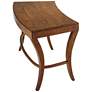 Knoll 50" Wide Brown Sheesham Wood 1-Drawer Writing Desk in scene