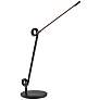 1_Knot Black Adjustable LED Desk Lamp with USB and USB-C Ports