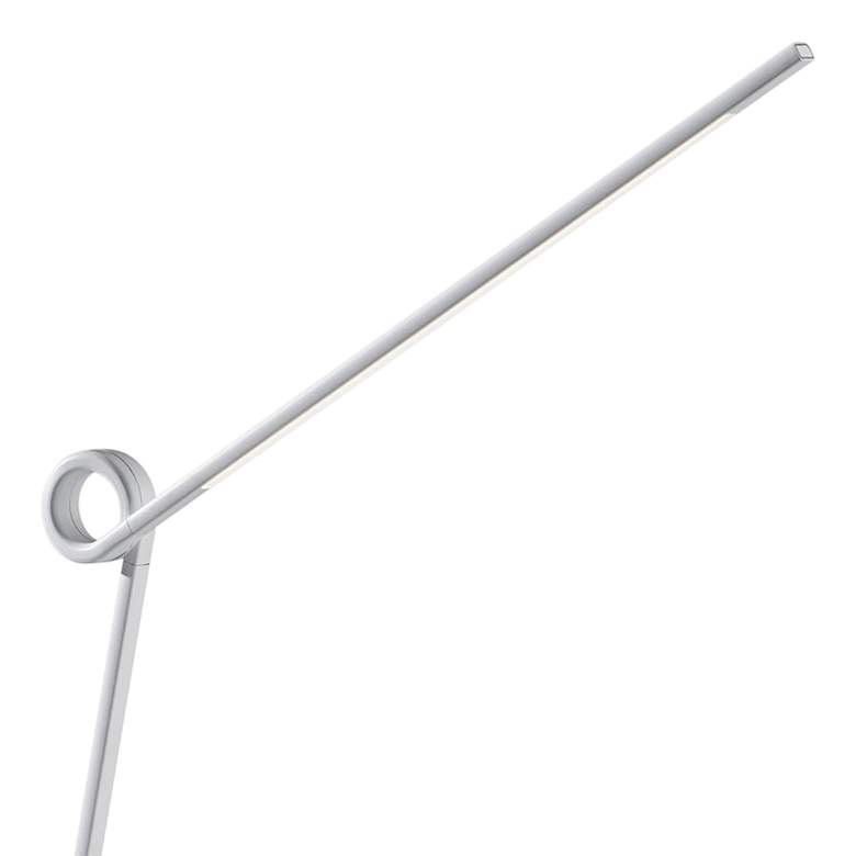 Image 2 Knot White Adjustable LED Desk Lamp with USB and USB-C Ports more views