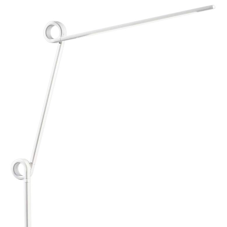 Image 4 Knot White Metal Adjustable LED Floor Lamp more views