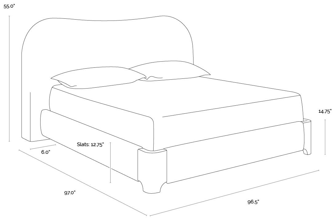Image 6 Knowles Bed - King - Eclipse White more views