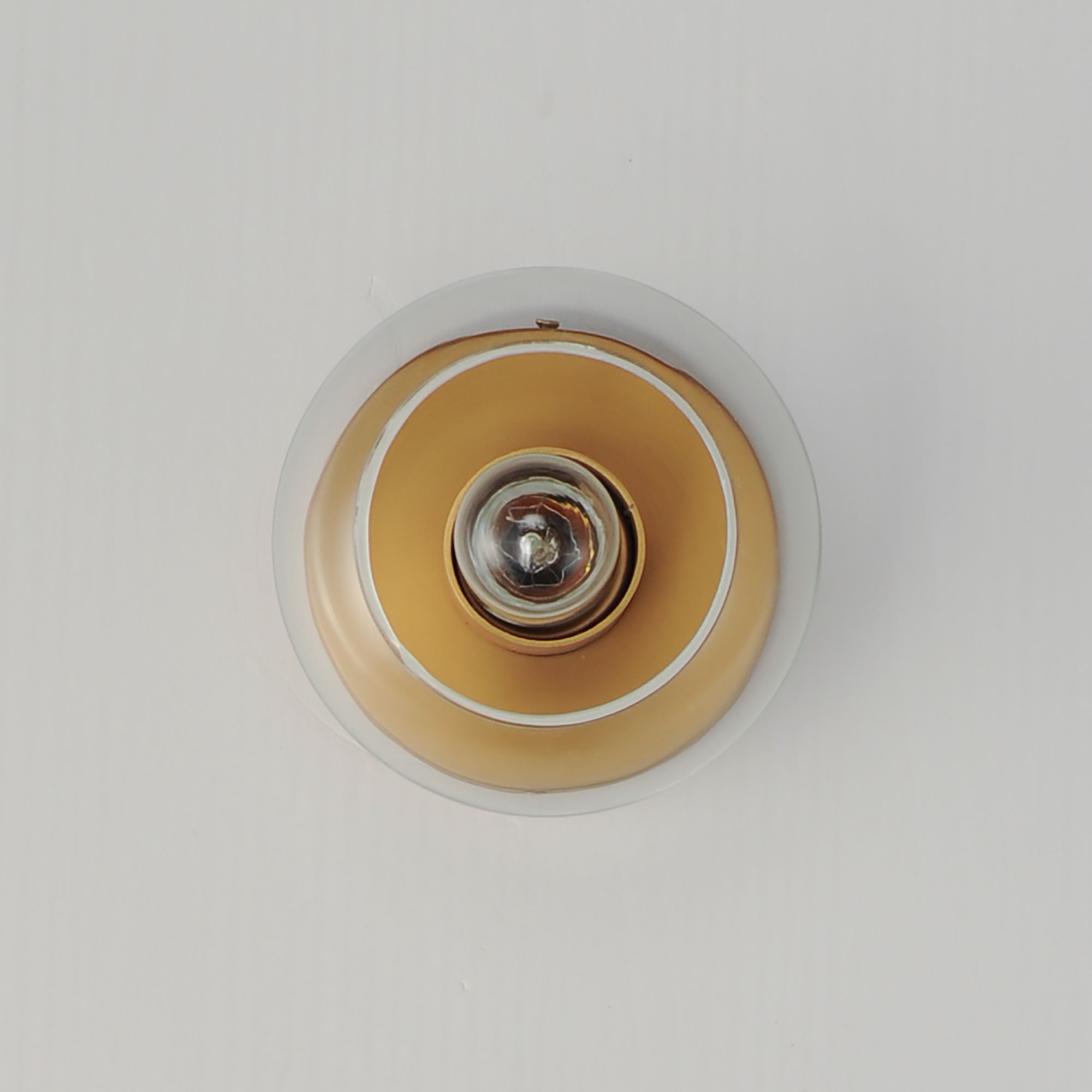 Image 6 Knox 1-Light Flush Mount Natural Aged Brass more views